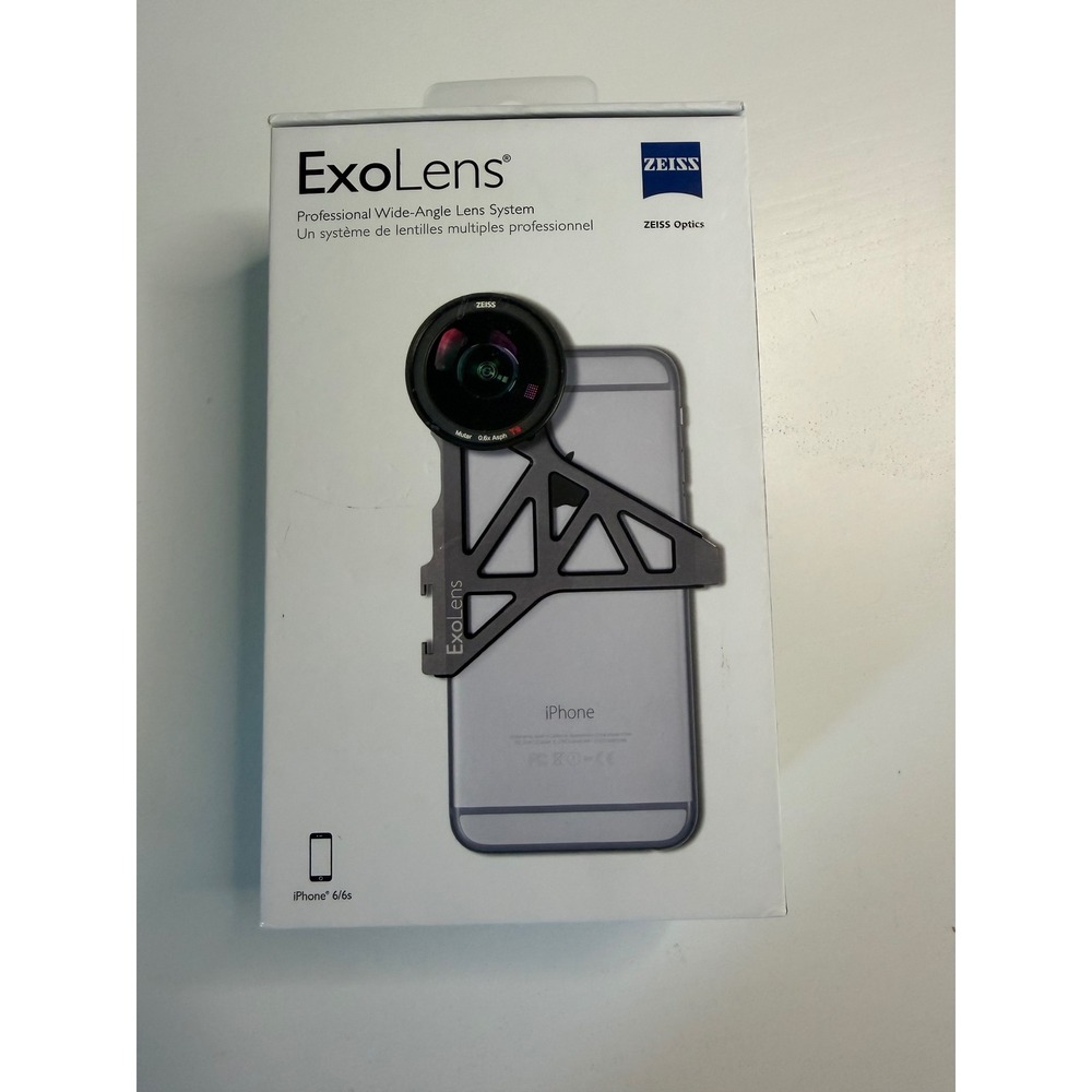 ExoLens ZEISS Professional Wide-Angle Lens System iPhone 6 6s Mutar 0.6x Asph T*